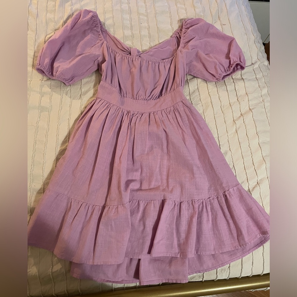 Purple dress